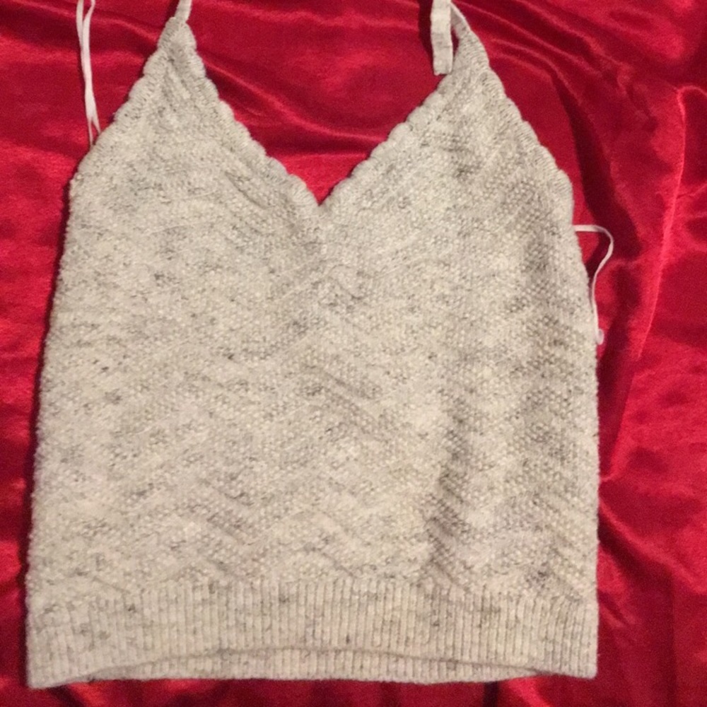 aerie crochet top